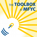 Toolbox logo with lightbulb